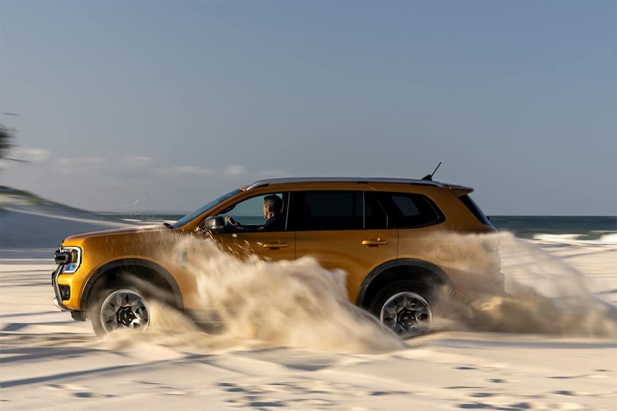 The steering is relatively remote (to suit off-road use) and hardly what you’d call fast, but it’s accurate enough and light enough never to be a chore.